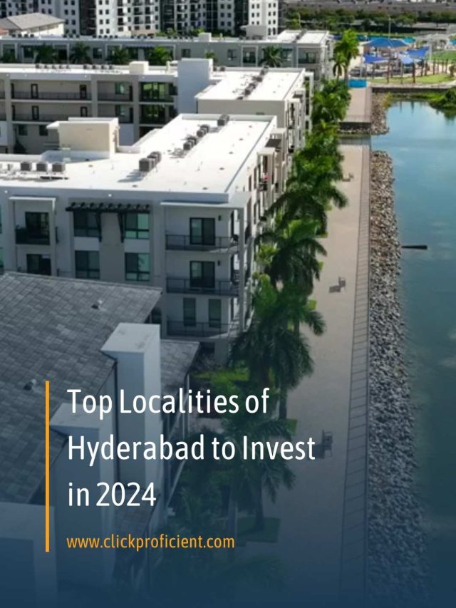 Top Localities of Hyderabad to Invest in 2024